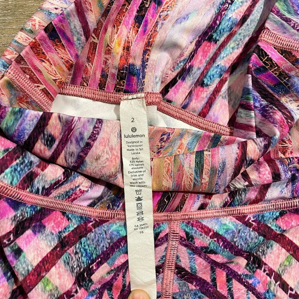 Lululemon Wunder Under Hi-Rise Tight Central Saint Martins Nulux Kascade Legging - Picture 3 of 13